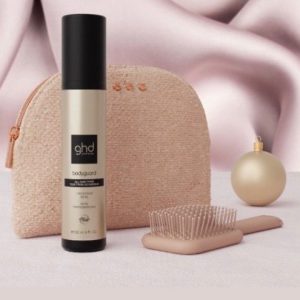 ghd Bodyguard Heat Protect Spray Travel Size & Mini Paddle Brush – Limited Edition Set