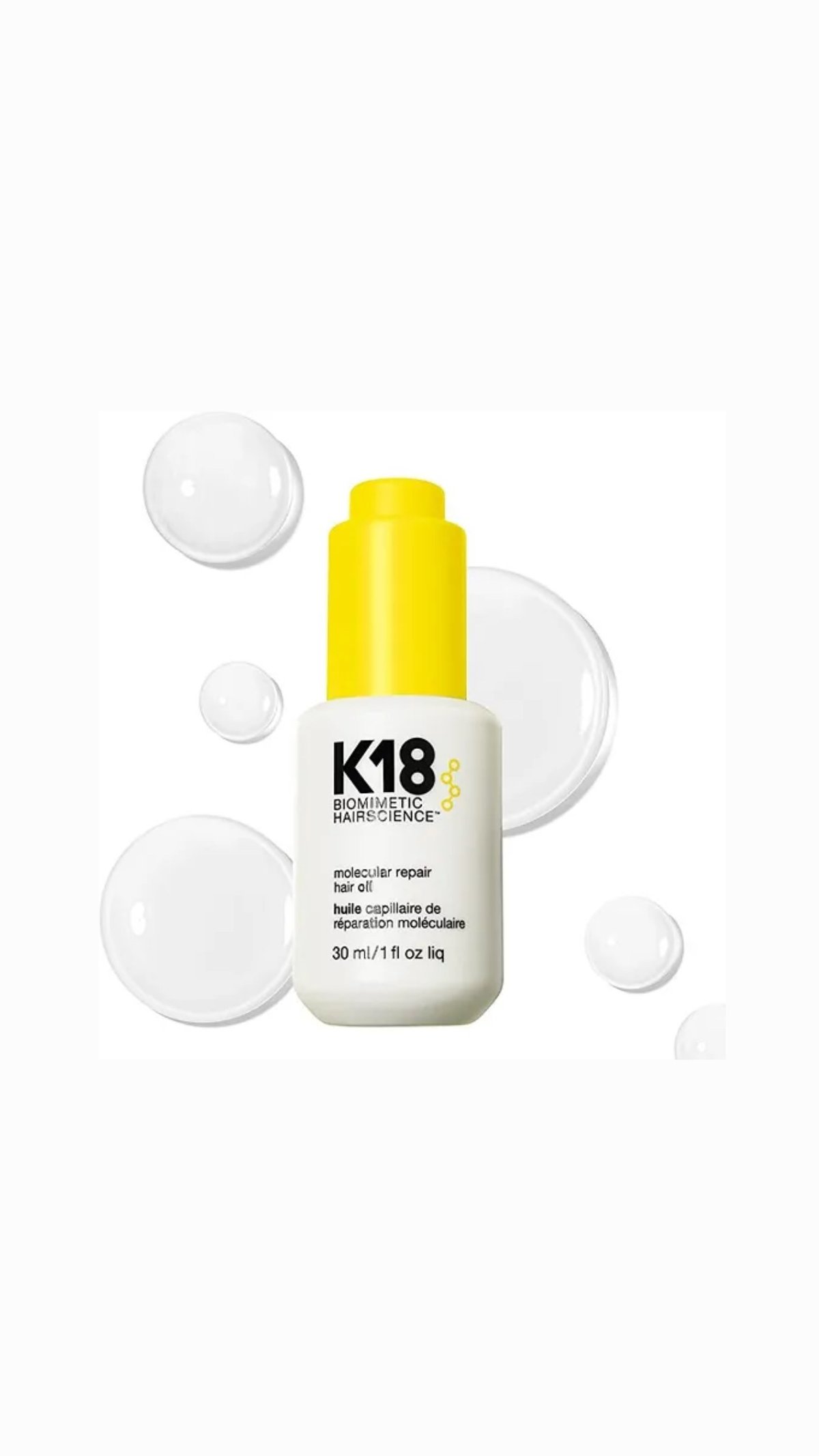 K18 Molecular Repair Hair Oil 30ml