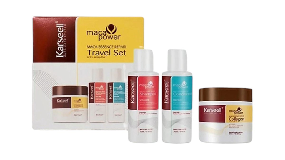 Karseell Maca Essence Repair Travel Set – 3 Pcs Karseell Maca Essence Repair Travel Set – 3 Pcs