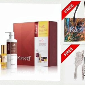Karseell Maca Power Repair Set 3 τεμαχίων + ΔΩΡΟ Τσάντα & Βούρτσα