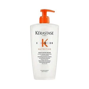 Kérastase Nutritive Bain Satin Riche 500ml – Σαμπουάν θρέψης για πολύ ξηρά μαλλιά