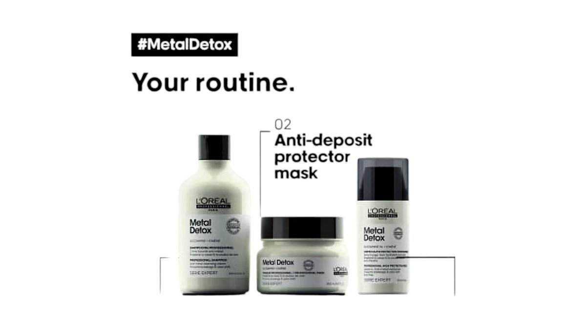L'Oréal Professionnel Metal Detox Leave-in Cream 2 L'Oréal Professionnel Metal Detox Leave-in Cream 2