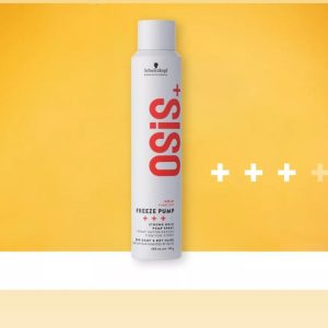 Schwarzkopf Professional OSiS+ Freeze Pump – Λακ χωρίς προωθητικό αέριο, δυνατό κράτημα