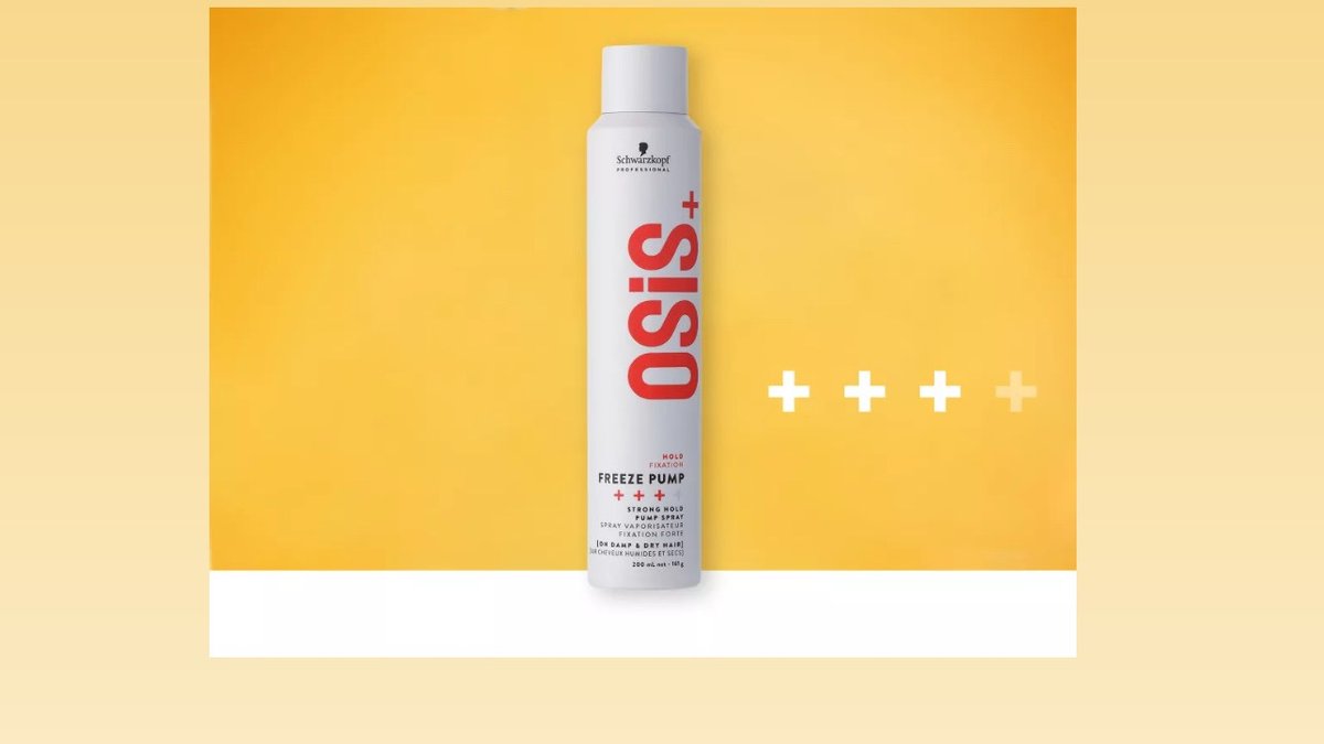 Schwarzkopf Professional OSiS+ Freeze Pump Strong Hold Hairspray