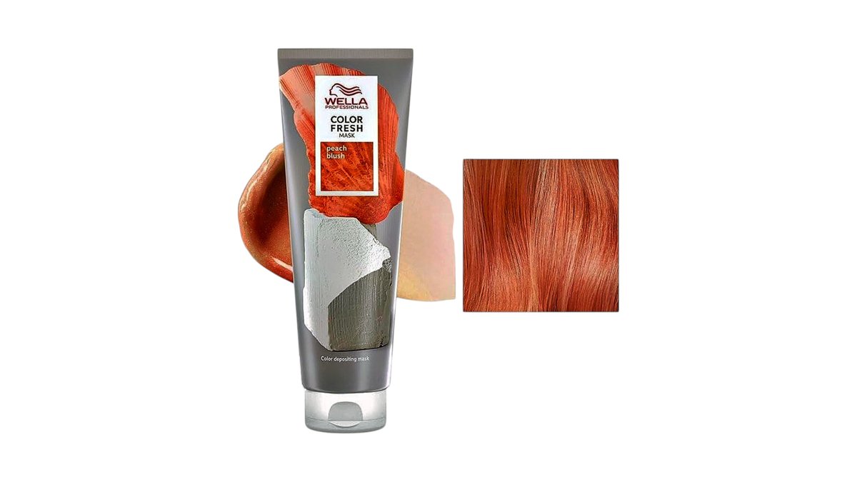 Wella Professionals Color Fresh Mask Peach Blush 150ml 2 Wella Professionals Color Fresh Mask Peach Blush 150ml 2