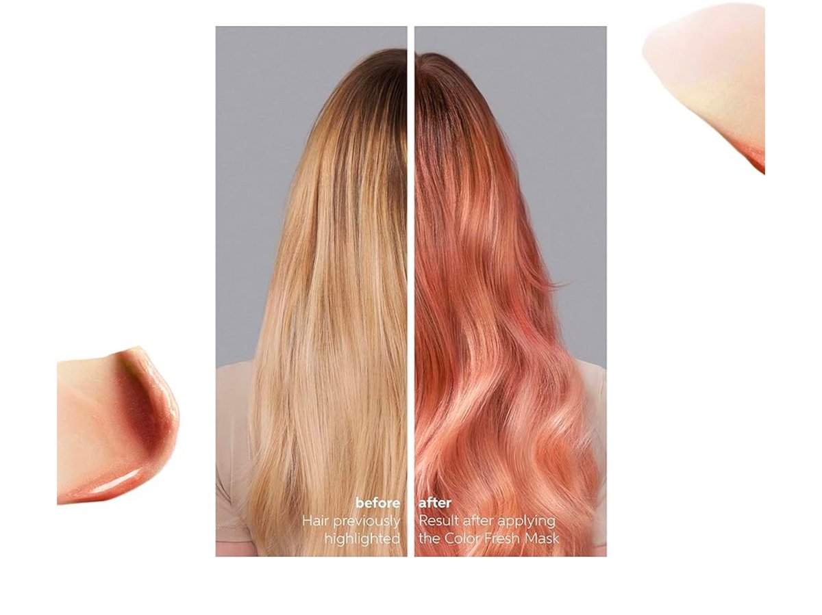 Wella Professionals Color Fresh Mask Peach Blush 150ml 4 Wella Professionals Color Fresh Mask Peach Blush 150ml 4